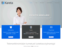 Tablet Screenshot of kareta.fi